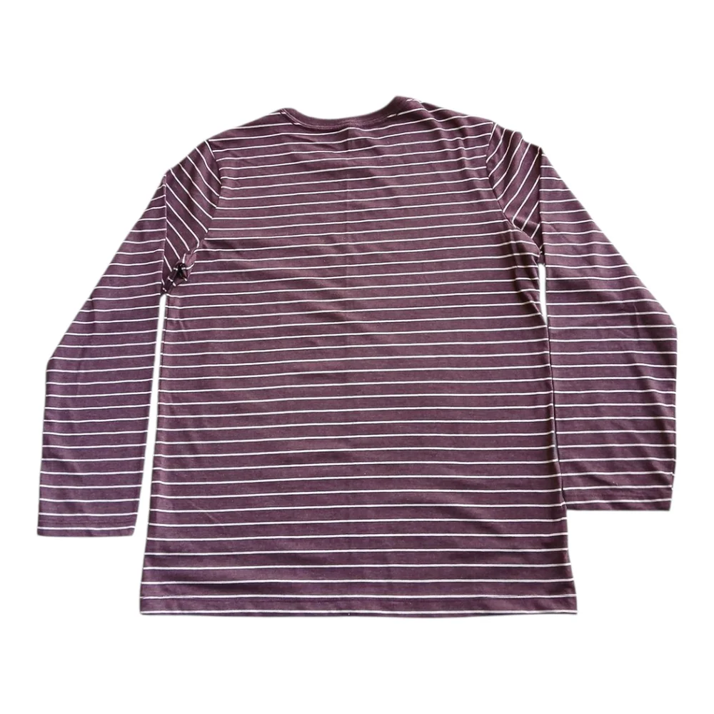 Old‎ Navy Kids Striped Purple Long Sleeve Shirt
